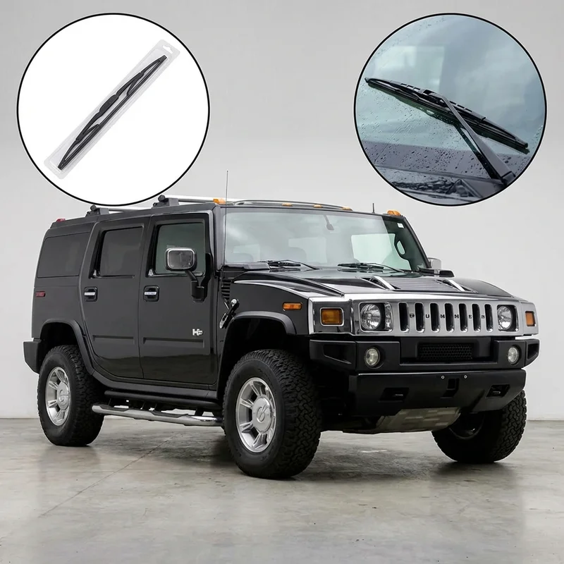 Passenger Side Wiper Blade for AM General Hummer H2 (2003 - 2009) - 1